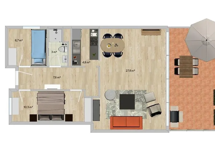 Appartamento Duene 3 Rettin